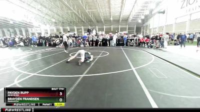 138 lbs Champ. Round 3 - Brayden Frandsen, Panguitch vs Payden Rupp, Bear RIver