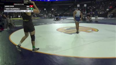 150 lbs Round Of 16 - Aiden Chur, Granite Hills (SD) vs Niko Valenzuela, Fountain Valley (SS)