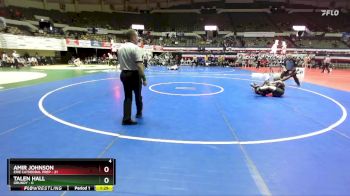 132 lbs Semis & Wb (16 Team) - Amir Johnson, Erie Cathedral Prep vs Talen Hall, Grundy