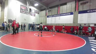 120 lbs Consi Of 32 #2 - Kobe Negrete, Redwood -Visalia vs Mateo Arredondo, El Diamante