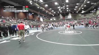 3A 150 lbs Cons. Round 1 - Corey White, Logan vs LaShawn Duran, Carbon