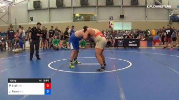 125 kg Round Of 64 - Preston Stell, Lion Wrestling Club vs Joe Foret, GRIZZLY WC