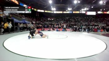 3A 215 lbs Semifinal - Tannon Nelson, Aberdeen vs Nolan Darrough, New Plymouth