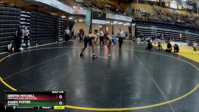 165 lbs Cons. Round 2 - Kaden Foster, Barton CC vs Griffin Mitchell, Fort Hays State Unattached