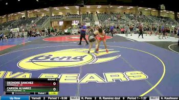 147 lbs Round 2 (4 Team) - Carson Alvarez, South Medford vs Deondre Sanchez, McMinnville