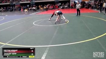 125 lbs Champ. Round 1 - PEYTON WRIGHT, Wasilla High School vs Zackary Kemp, Soldotna