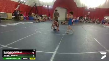 113 lbs Round 4 (16 Team) - Donovin Wolfgram, White Bear Lake vs Aidan Carlson, Mahtomedi