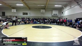 70 lbs Round 2 - Matthew Campos, Red Wave Wrestling vs Caleb Delfin, Lion Of Judah Wrestling Academ