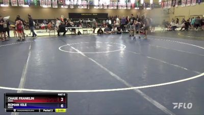 120 lbs 3rd Place Match - Chase Franklin, Iowa vs Roman Kile, Iowa