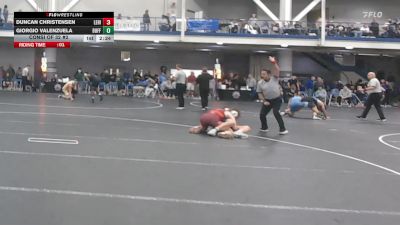 174 lbs Consi Of 32 #2 - Duncan Christensen, Lehigh - UnAttached vs Giorgio Valenzuela, Buffalo