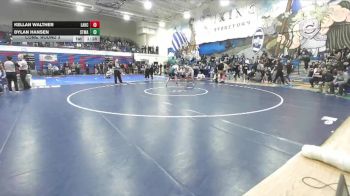 150 lbs Cons. Round 3 - Dylan Hansen, St. Maries vs Kellan Walther, Lake City