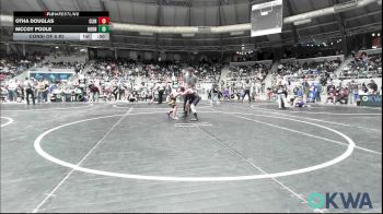 90 lbs Consi Of 8 #2 - Otha Douglas, Clinton Youth Wrestling vs McCoy Poole, Hornet Wrestling Club