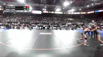 110 lbs Cons. Semi - Tommy Stone, Eagle vs Taylor Drake, Kuna