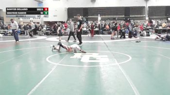 44 lbs Rr Rnd 2 - Sawyer Dellario, SAVAGE Wrestling Academy - K3 vs Grayson Ramos, Triumph Trained K3