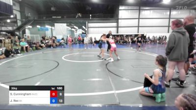 35 kg Semifinal - Sterling Cunningham, Razor GWC Red vs Jayleigh Rex, Bad Karma