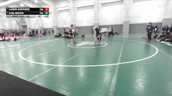 144 lbs Champ. Round 3 - Cael Brown, Tooele vs Landin Shepherd, Syracuse