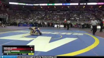 Champ. Round 1 - Kayleb Saurer, Adams Central vs Hunter Anderson, Bennington