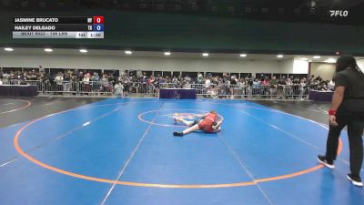 106 lbs Round Of 32 - Jasmine Brucato, NY vs Hailey Delgado, TX