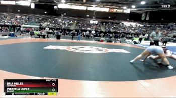 185 lbs Champ. Round 2 - Bria Miller, Lewiston vs Mikayela Lopez, Skyline