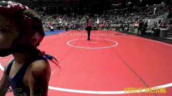 40 lbs Round Of 16 - Rocco Camarena, SoCal Hammers vs Emma Maldonado, Nebraska Elite