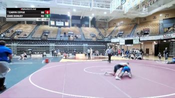 125 lbs 3rd Place Match - Cadyn Coyle, Nebraska-Kearney vs Zane Donley, Pratt CC