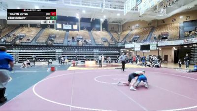 125 lbs 3rd Place Match - Cadyn Coyle, Nebraska-Kearney vs Zane Donley, Pratt CC