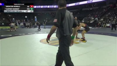 190 lbs 3rd Place - Brokton Borelli, Los Banos (SJ) vs Carter Vannest, Pitman (SJ)