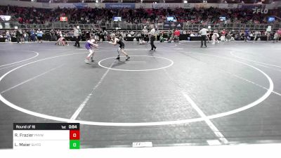 70 lbs Round Of 16 - Ryker Frazier, Pleasant Hill Youth Wrestling Club vs Luke Maier, SlyFox Wrestling Academy