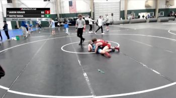 165 lbs 5th Place Match - Tayte Tahja, Eaglecrest Wrestling Club vs Jason Kraus, Mullen