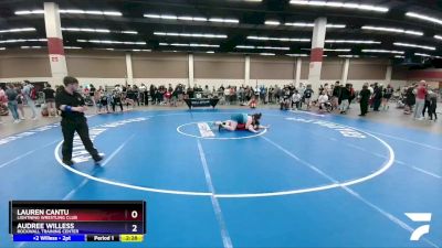 200 lbs Round 2 - Lauren Cantu, Lightning Wrestling Club vs Audree Willess, Rockwall Training Center