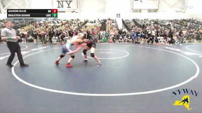 175 lbs Champ. Round 1 - Jaxson Ellis, Mexico Wrestling vs Braxton Evans, Lil Hawks Wrestling Club