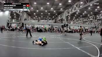 98 lbs Round 1 (4 Team) - Declan Mueller, Savage WA White vs Declan Kirk, Orchard South WC