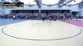 105-M lbs Consolation - Christopher Weiner, Team Tugman vs Henry Hambardzumian, New England Gold