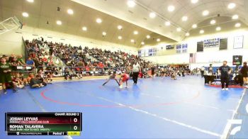 113 lbs Champ. Round 2 - Roman Talavera, Villa Park High School Wrestli vs Josiah Leyvas, Friendly Hills Wrestling Club