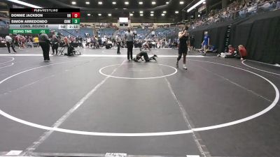 165 lbs Cons. Round 6 - Simon Arredondo, Concordia (Neb.) vs Donnie Jackson, Unattached