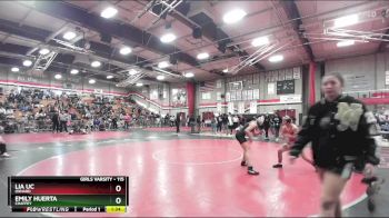 115 lbs Champ. Round 2 - Lia Uc, Oxnard vs Emily Huerta, Chaffey