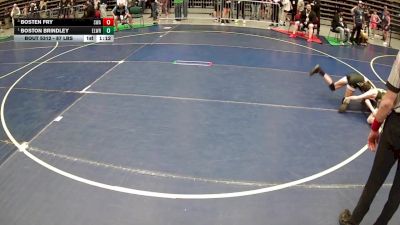 87 lbs 1st Place Match - Boston Brindley, Elite Wrestling vs Bosten Fry, Sanderson Wrestling Academy