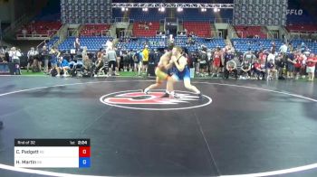182 lbs Rnd Of 32 - Connor Padgett, Kansas vs Holden Martin, Oklahoma