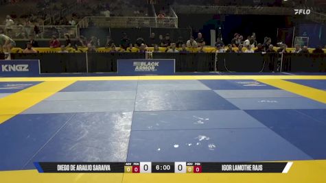 Igor Lamothe Rajs vs Diego De Araujo Saraiva 2025 Pan Jiu Jitsu IBJJF Championship