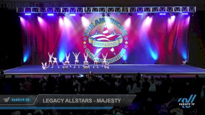 Legacy Allstars - Majesty [2022 L1 Mini - D2 Day 1] 2022 The American Royale Sevierville Nationals DI/DII