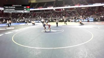 II-101 lbs Champ. Round 1 - Will Clanton, Catskill vs Luke Worzel, Plainedge