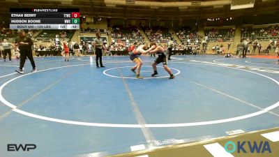 120 lbs Consolation - Ethan Berry, Team Tulsa Wrestling Club vs Hudson Boone, Woodland Wrestling Club