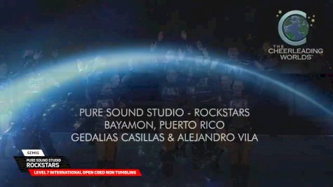 Pure Sound Studio - Rockstars [2026 L7 International Open Coed Non Tumbling Semis] 2026 The Cheerleading Worlds