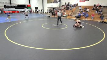 165 lbs Quarterfinal - Andrew Supers, Baldwin Wallace vs Ryan Bergman, Wisconsin-Oshkosh
