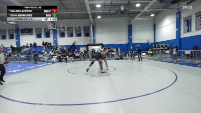 285 lbs Consi Of 8 #1 - Dillon Laffond, Franklin County vs John Bermudez, Minnechaug