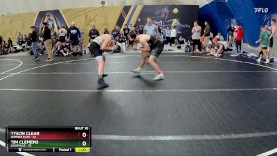 175 lbs Round 3 (8 Team) - Tyson Clear, Warner Elite vs Tim Clemens, Louisville