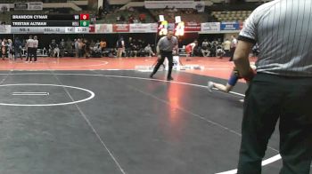 126 lbs Quarters & Wb (16 Team) - Brandon Cynar, Western Branch vs Tristan Altman, Kellam