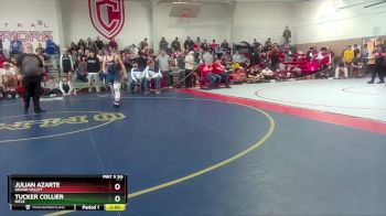 132 lbs Champ. Round 1 - Tucker Collier, Rifle vs Julian Azarte, Grand Valley