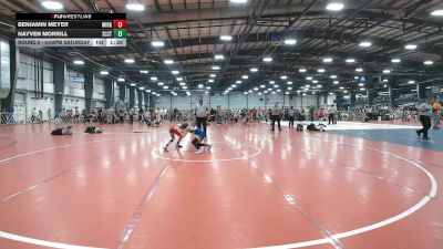 76 lbs Round 5 - 4:00pm Saturday - Hayven Morrill, Select vs Benjamin Meyer, Mile High