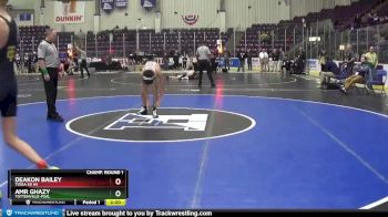 126 lbs Champ. Round 1 - Amr Ghazy, Tottenville-PSAL vs Deakon Bailey, Tioga Sr HS